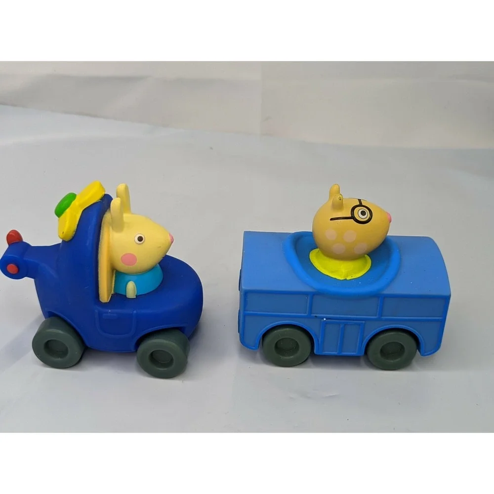 Hasbro Peppa Pig Vehicle Car Helicopter Lot‎
